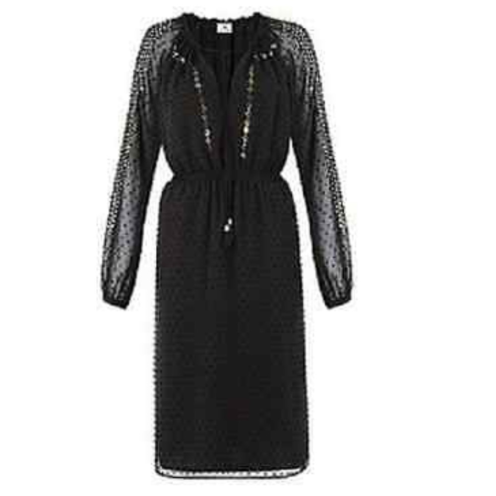 Altuzarra Target Women's Black Long Sleeved dress